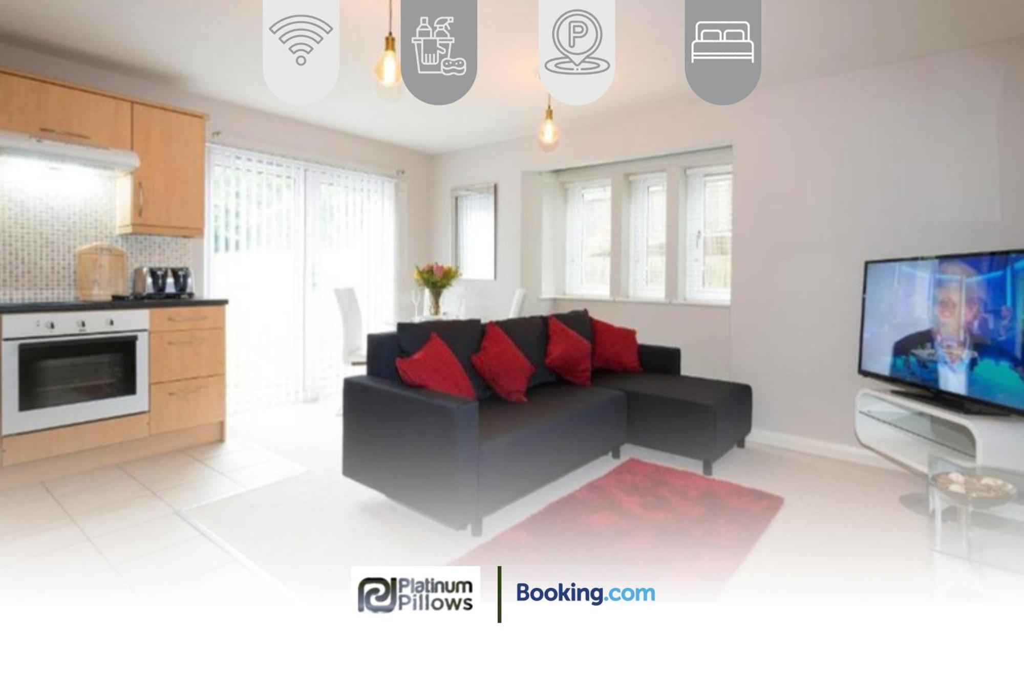 Modern Oxford 2 Bedroom Apartments, Families & Contractor Accommodation, Weekly & Monthly Stays 外观 照片