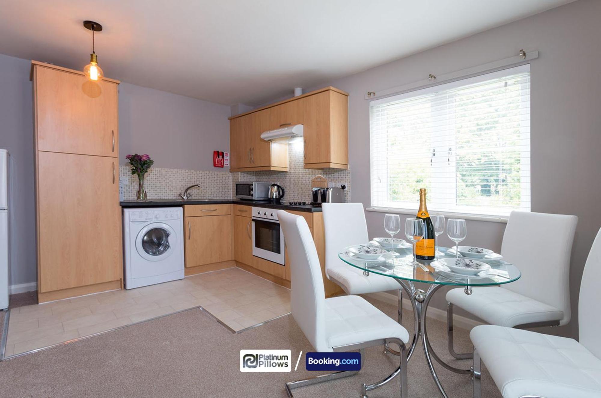 Modern Oxford 2 Bedroom Apartments, Families & Contractor Accommodation, Weekly & Monthly Stays 外观 照片